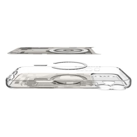 SPIGEN futerał ULTRA HYBRID MAG kompatybilny z MagSafe do IPHONE 17 Pro zero one natural titanium