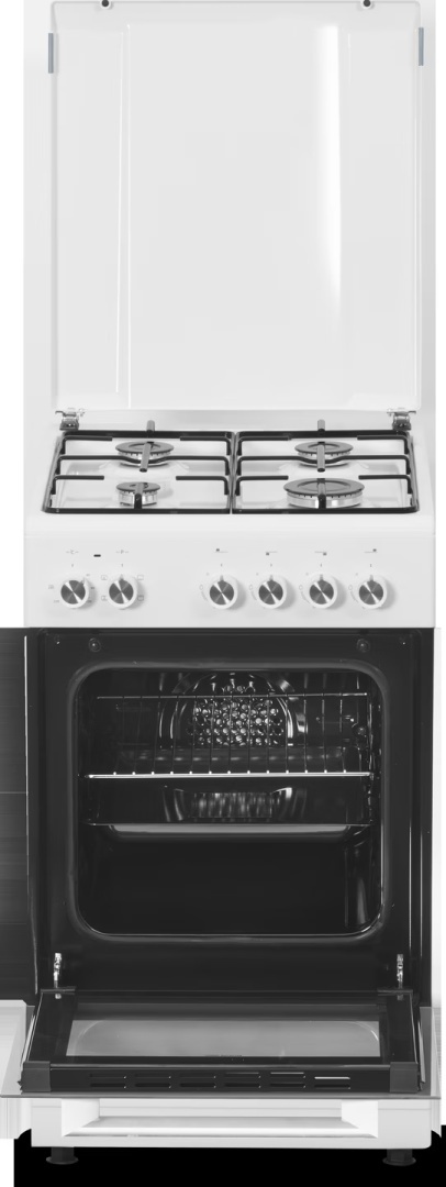 Simfer Kuchenka Gazowa 5405SERBB Wolnostojąca 50 cm biała