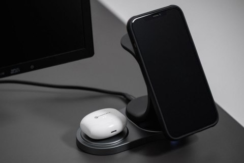 Słuchawki bezprzewodowe douszne Forcell F-Audio TWS Clear Sound białe