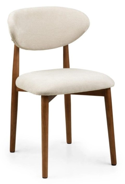 Krzesło tapicerowane LUCCA BEIGE FABRIC OUTLET