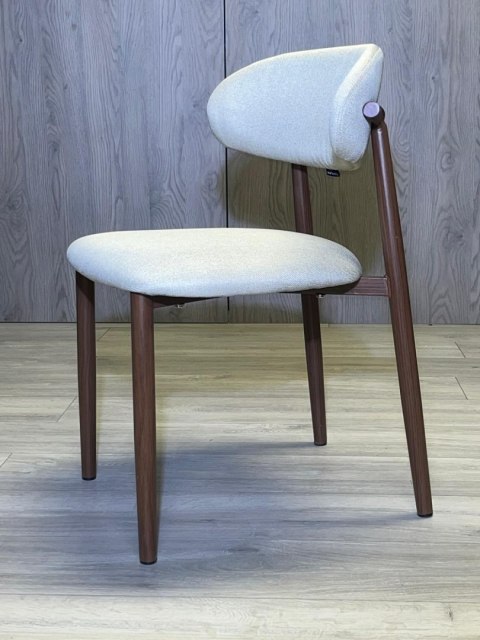 Krzesło tapicerowane LUCCA BEIGE FABRIC OUTLET