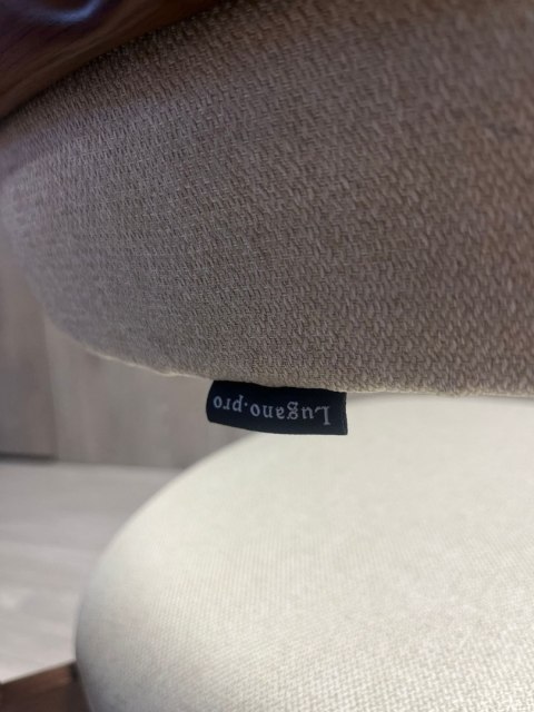 Krzesło tapicerowane LUCCA BEIGE FABRIC OUTLET