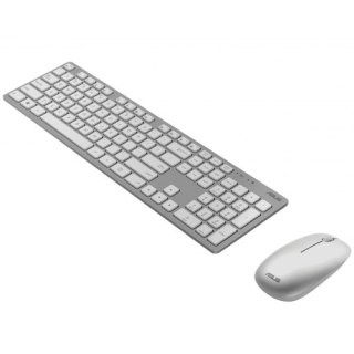Asus W5000 | Zestaw klawiatura i mysz | Bezprzewodowy | USA | Biały