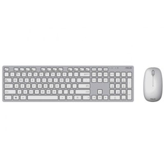 Asus W5000 | Zestaw klawiatura i mysz | Bezprzewodowy | USA | Biały