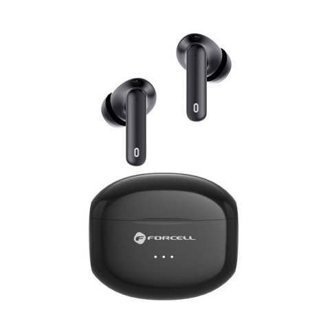 Słuchawki bezprzewodowe douszne Forcell F-Audio Clear Sound TWS czarne