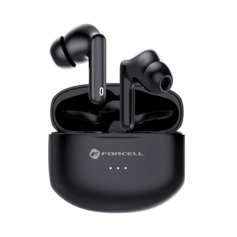 Słuchawki bezprzewodowe douszne Forcell F-Audio Clear Sound TWS czarne