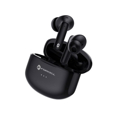 Słuchawki bezprzewodowe douszne Forcell F-Audio Clear Sound TWS czarne