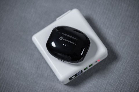 Słuchawki bezprzewodowe douszne Forcell F-Audio Clear Sound TWS czarne