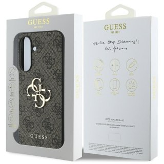 GUESS futerał do SAMSUNG A56 GUHCSA564GMGBR (4G PU Big Logo) brązowy