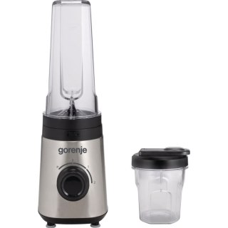 Gorenje | Blender | BSM600E | Tabletop | 320 W | Materiał słoika Plastik | Pojemność słoika 0,6 L | Stal nierdzewna