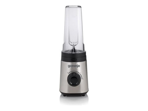 Gorenje | Blender | BSM600E | Tabletop | 320 W | Materiał słoika Plastik | Pojemność słoika 0,6 L | Stal nierdzewna