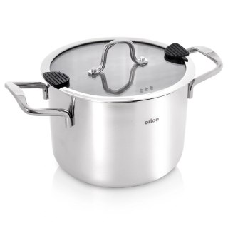 Garnek Stalowy 4,6 L Venice System Odcedzania Indukcja 20 cm ORION