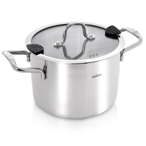 Wysoki Garnek Stalowy 2,3 L Venice 16 cm Indukcja Stal 304 ORION