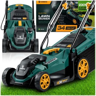Kosiarka elektryczna lekka mocna z regulacją 1400W 34cm Humberg HM-612