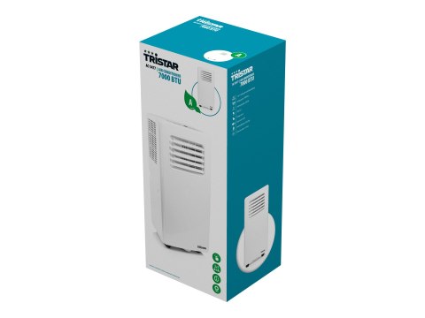 Tristar | Air Conditioner | AC-5477 | Suitable for rooms up to 60 m³ | Number of speeds 2 | Fan function | White
