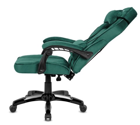 Fotel obrotowy do biurka TITAN GREEN ALCANTARA BASIC