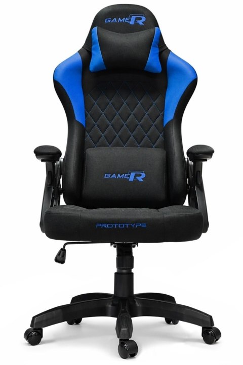 Fotel obrotowy gamingowy DESMO XL BLUE FABRIC