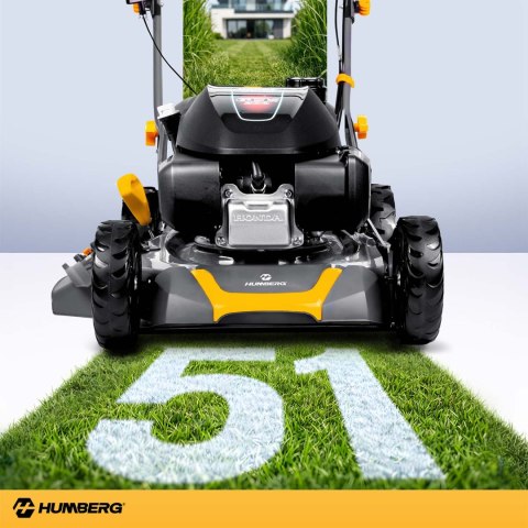 Kosiarka spalinowa z napędem 51 cm 70 l Honda 202cc 5,7KM + olej Humberg HM-603