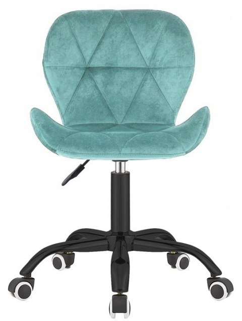 Krzesło obrotowe VASTO OFFICE VELVET LIGHT BLUE SMOKE