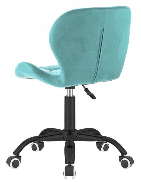 Krzesło obrotowe VASTO OFFICE VELVET LIGHT BLUE SMOKE