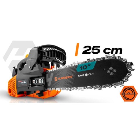 Piła spalinowa łańcuchowa pilarka do drewna 10" Humberg HM-663 + olej