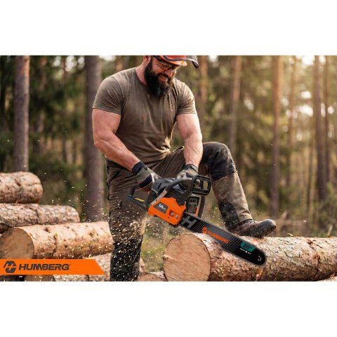 Piła spalinowa łańcuchowa pilarka do drewna 16" Humberg HM-662 + olej