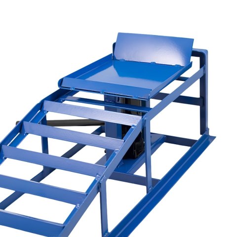 Rampy najazdowe hydrauliczne 2t komplet stalowe regulowane 23-34 cm