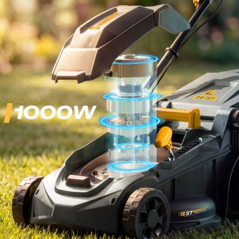 Kosiarka akumulatorowa lekka mocna 1000W 37cm Humberg HM-610