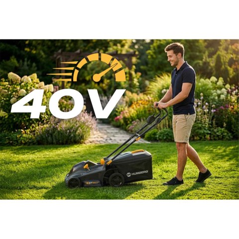 Kosiarka akumulatorowa lekka mocna 1000W 37cm Humberg HM-610