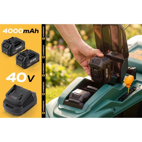 Kosiarka akumulatorowa lekka mocna 1000W 37cm Humberg HM-610
