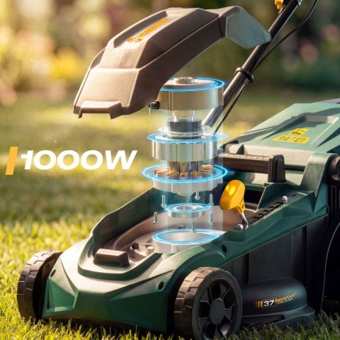 Kosiarka akumulatorowa lekka mocna 1000W 37cm Humberg HM-610
