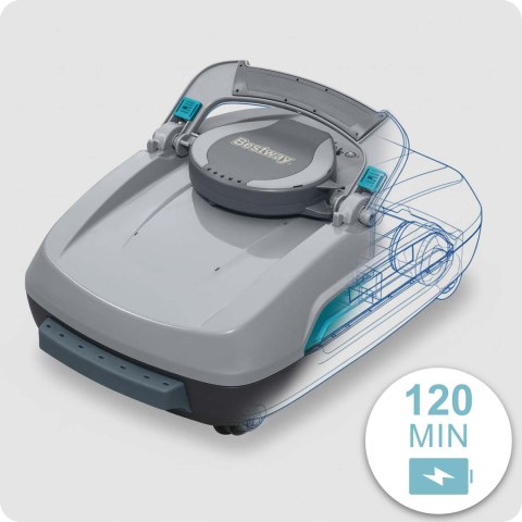 Odkurzacz do czyszczenia basenu automatyczny robot basenowy Aquatronix Bestway 58942