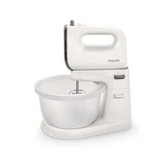 Philips | Mikser | Viva Collection HR3745/00 | Mikser z misą | 450 W | Liczba prędkości 5 | Tryb Turbo | Biały