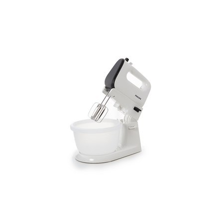 Philips | Mikser | Viva Collection HR3745/00 | Mikser z misą | 450 W | Liczba prędkości 5 | Tryb Turbo | Biały