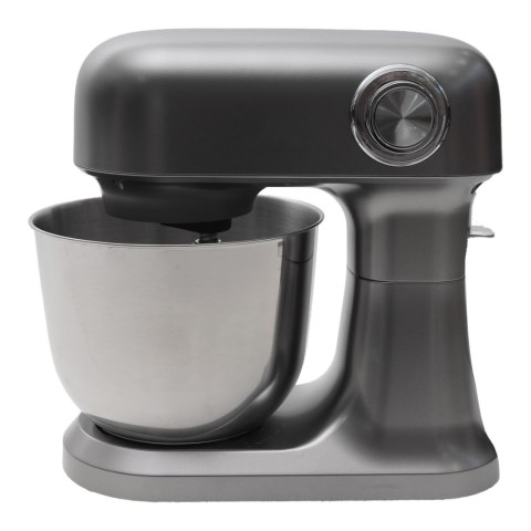Robot planetarny kuchenny mikser z misą 5l 1500W łopatka srebrny ciemny
