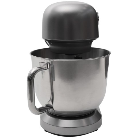 Robot planetarny kuchenny mikser z misą 5l 1500W łopatka srebrny ciemny