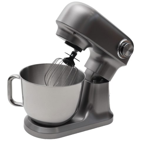 Robot planetarny kuchenny mikser z misą 5l 1500W łopatka srebrny ciemny