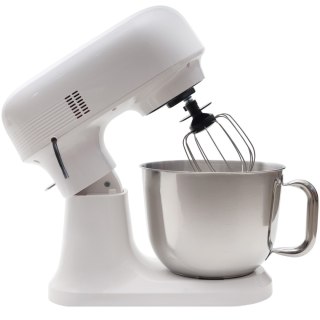 Robot planetarny kuchenny mikser z misą 5l 1500W silikonowa łopatka biały