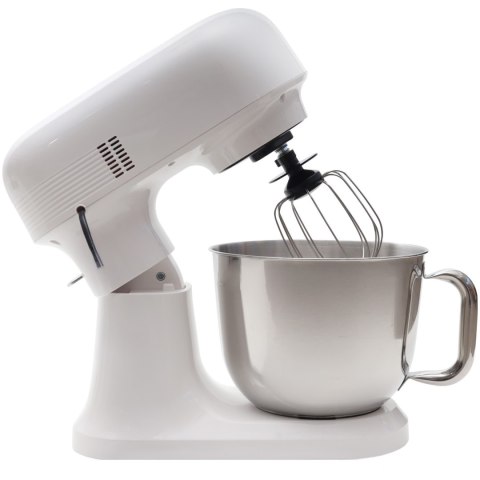 Robot planetarny kuchenny mikser z misą 5l 1500W silikonowa łopatka biały