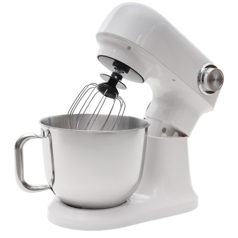 Robot planetarny kuchenny mikser z misą 5l 1500W silikonowa łopatka biały