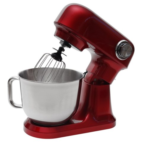 Robot planetarny kuchenny mikser z misą 5l 1500W silikonowa łopatka czerwony