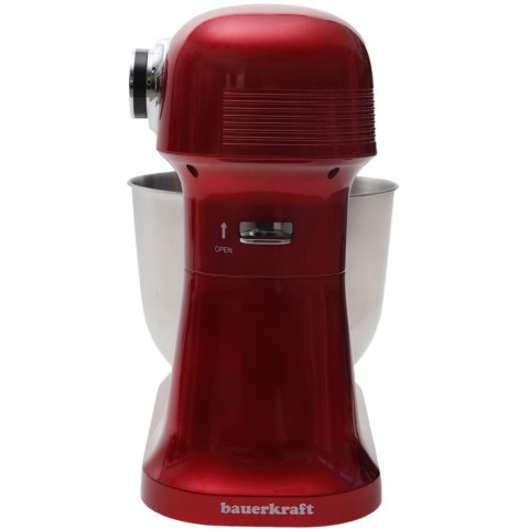 Robot planetarny kuchenny mikser z misą 5l 1500W silikonowa łopatka czerwony