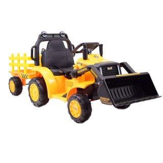 SUPER TRAKTOR Z ŁYŻKĄ YT - NA AKUMULATOR , PILOT, APLIKACJA/YT1066 Super traktor z przyczepą i łyżką,pilota, aplikacja/YT1066