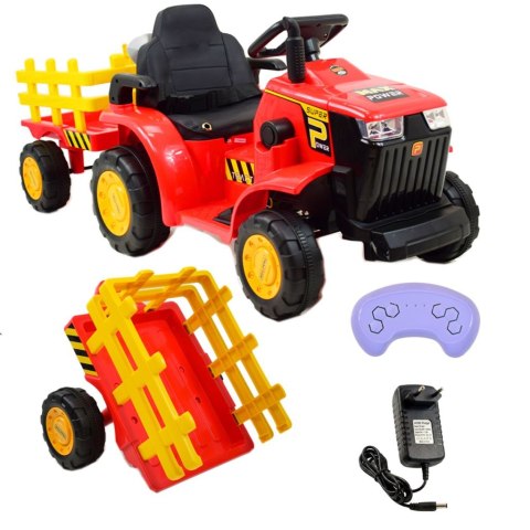 Super traktor z przyczepą, sterowanie pilotem/aplikacja/ YT1166