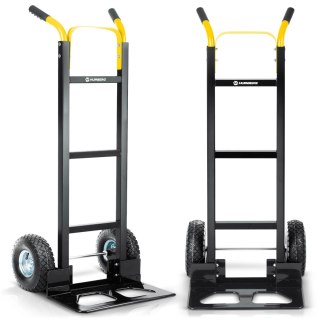 Wózek transportowy składany taczkowy młynarka magazynowy 250kg Humberg HM-516