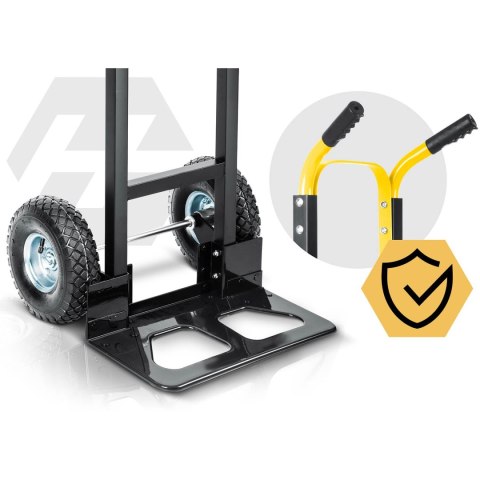 Wózek transportowy składany taczkowy młynarka magazynowy 250kg Humberg HM-516