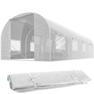 Folia na tunel ogrodowy 3×4,5 m 13,5 m² biała Plonos